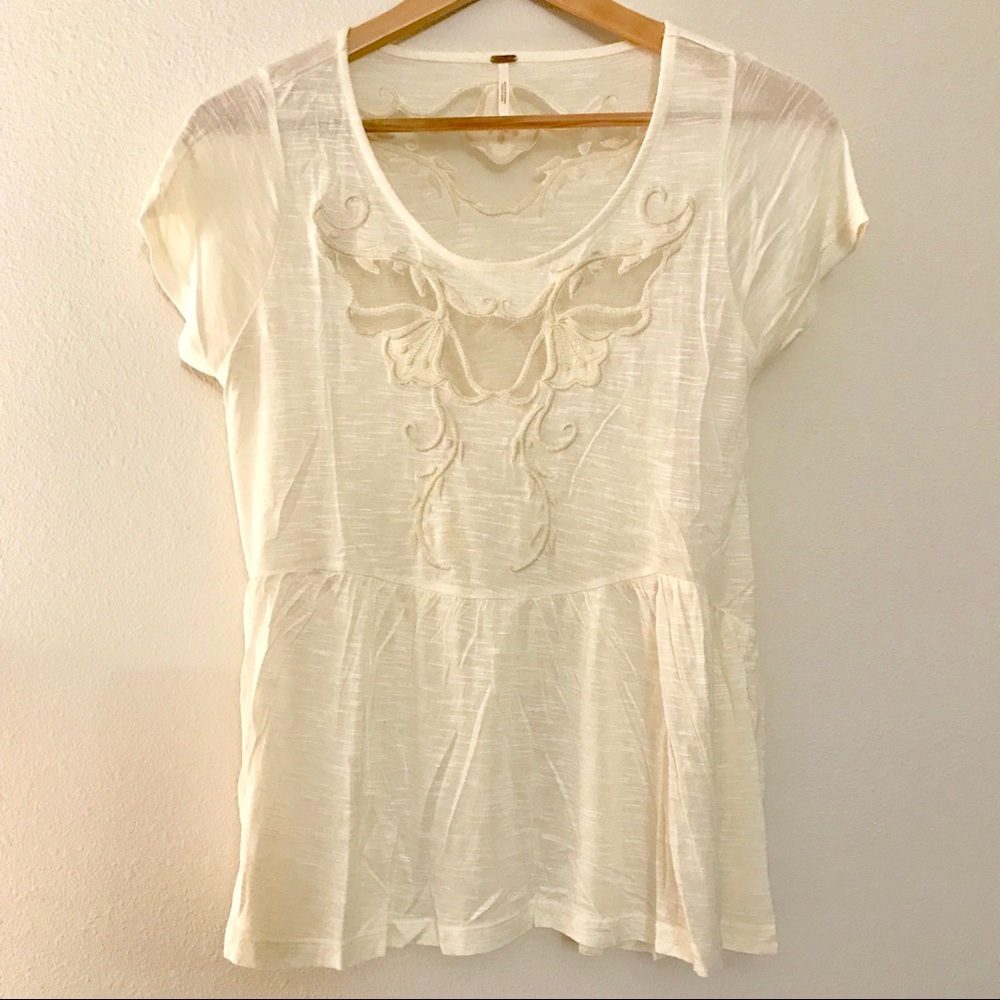 NEW Free People Victorian Inspired Blouse